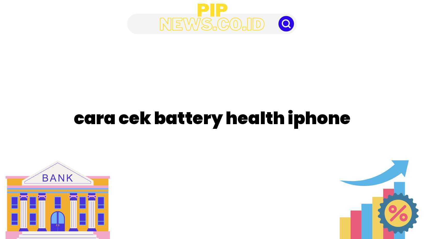 cara cek battery health iphone